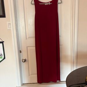 Chico's Deep Red Maxi Dress